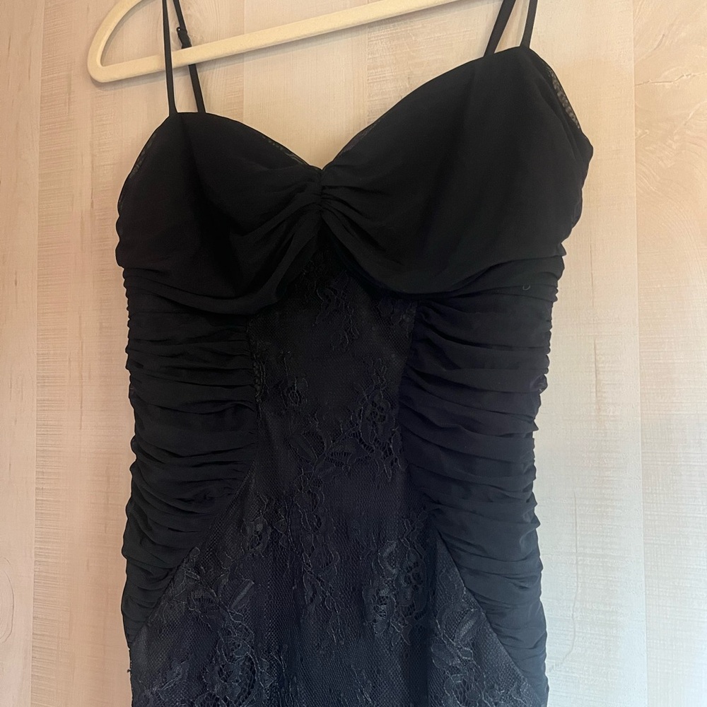Windsor Black Lace Prom Dress